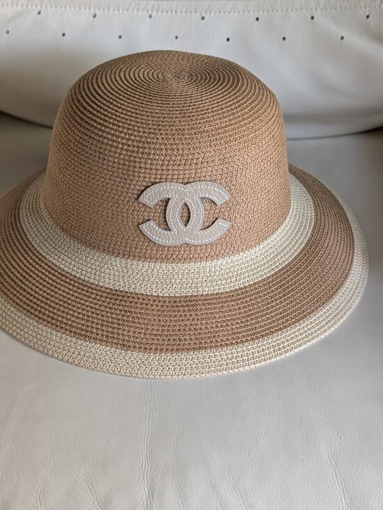Gucci Straw Hat Gold M Size main image 2